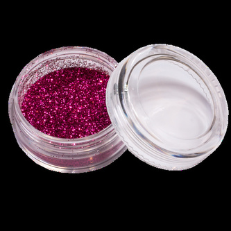Třpytky pro dočasné tetování - 10g - tmavě růžové