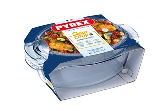 PEKÁČ OVÁLNÝ S VÍKEM PYREX 5,8 L, SKLO