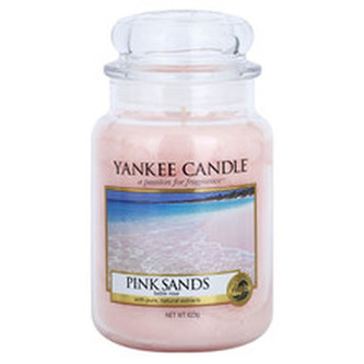 Yankee Candle Pink Sands Candle ( růžové písky ) - Vonná svíčka 623. ml unisex