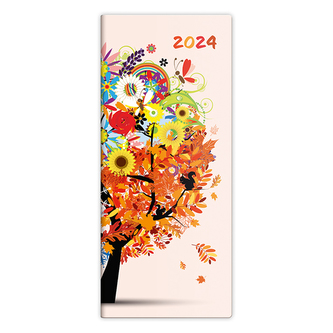 Diár 2024 mesačný vreckový Napoli - design 2