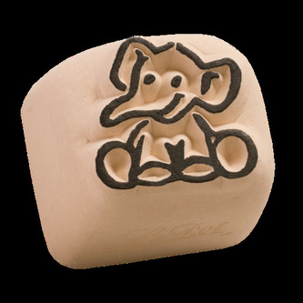 Tetovací razítko malé - sloník