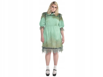 Dámský kostým hororová panenka Mint - Vel. XXL