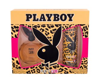 Playboy Play It Wild Dárková sada Toaletní voda 90 ml a deospray Play It Wild 150 ml
