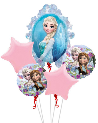Sada fóliových balonků Ledové království -  Frozen - 5 ks - BP