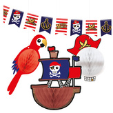 Dekorační sada Pirates 3 ks
