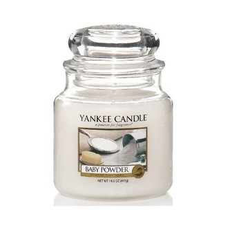 Yankee Candle Baby Powder Candle ( dětský pudr ) - Vonná svíčka 411. ml unisex