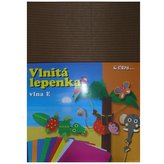 Lepenka E-Welle 260g 34,5 x 24,5cm rovná-hnědá 10 listů