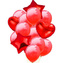 Balonkový buket Červený - 14 ks
