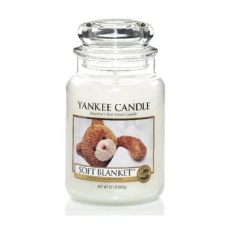 Yankee Candle Soft Blanket Candle ( měkká deka ) - Vonná svíčka 623. ml unisex
