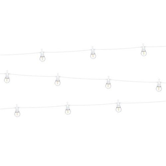 Světelný řetěz s LED žárovkami - bílý 8 m
