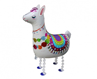 Chodící balonek mini Lama - 75 cm