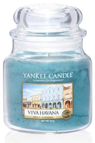Yankee Candle Viva Havana Candle ( ať žije Havana ) - Vonná svíčka 411. ml unisex