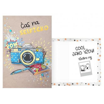 Narozeninové přání - Čas na selfíčko