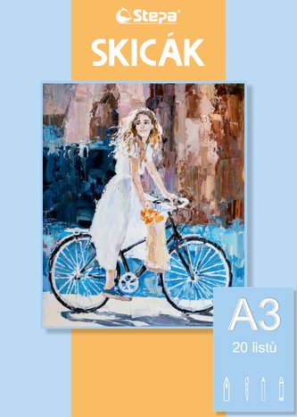 Skicák  A3/20listů