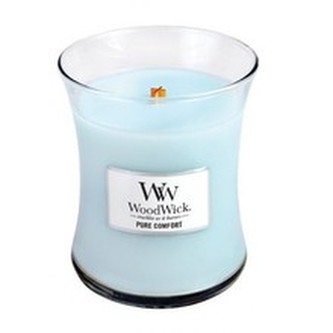 Woodwick Pure Comfort Váza ( čistý komfort ) - Vonná svíčka 609. ml unisex