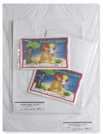 Kreslicí karton  A2/10/220g - bílý