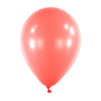 Balonek Macaron Strawberry 30 cm, D24 - Makrónkový Červený, 50 ks