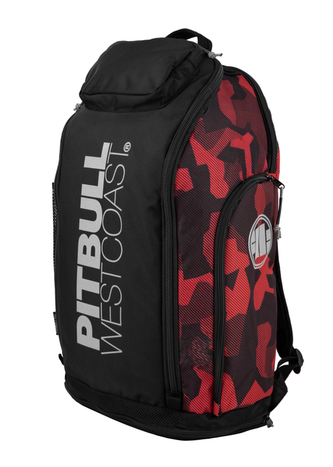 Batoh Pitbull West Coast AIRWAY černo/červená