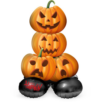 Stojící balónek dýně - Happy Halloween 74 cm