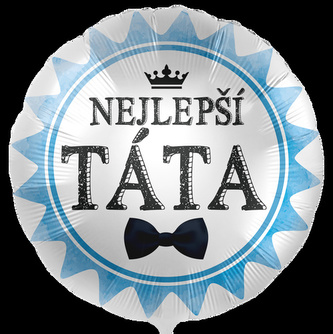 Foliový balonek Nejlepší táta CZ - 43cm