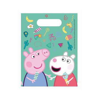 Party tašky prasátko Peppa 6 ks