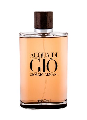Armani Acqua di Gio Absolu Parfémová voda ( exkluzivní velké balení ) 200 ml pro muže