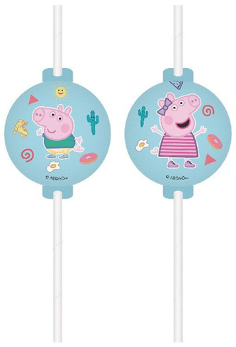 EKO Party brčka Prasátko Peppa- 4 ks