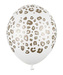 Balónky s potiskem Leopard - 30 cm, - 50 ks