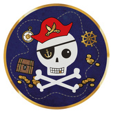 EKO Papírové talíře Pirates 23 cm - 8 ks