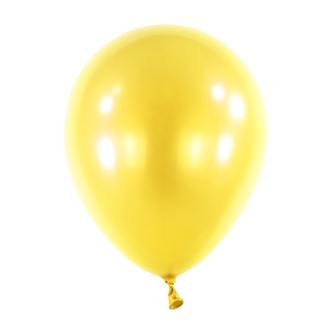 Balonek Metallic Yellow Sunshine 30 cm, DM30 - Žlutý metalický, 50 ks