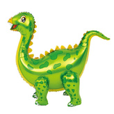 4D Foliový balonek Stegosaurus zelený  - 92 x 58 cm