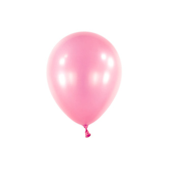 Balonek  Pearl Pretty Pink 13 cm, DM33 - Sv. růžový perleťový, 100 ks