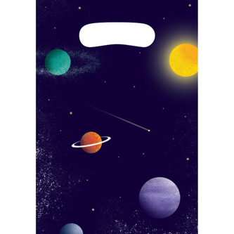 Party taška Vesmírná party 8 ks