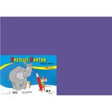 Kreslicí karton barevný A1/10/180g - fialový