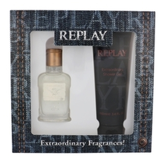 Replay Jeans Original for Him Dárková sada Toaletní voda 30 ml a sprchový gel Jeans Original for Him 100 ml