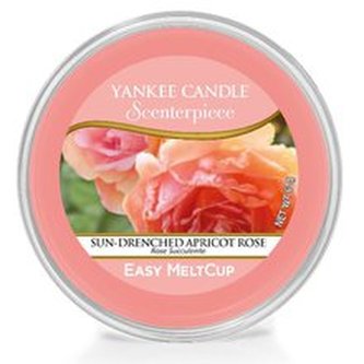 Yankee Candle Sun-Drenched Apricot Rose Scenterpiece Easy MeltCup ( meruňková růže ) - Vonný vosk do aromalampy 61. ml unisex