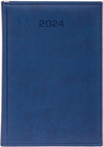 Kalendarz 2024 tygodniowy B5 Vivella granat