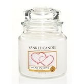Yankee Candle Snow In Love Candle ( sníh v lásce ) - Vonná svíčka 104. ml unisex
