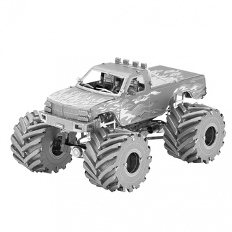 Metal Earth Luxusní ocelová stavebnice Monster Truck