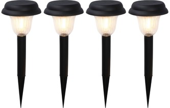 Lampa zahradní 16x45cm sada 4ks