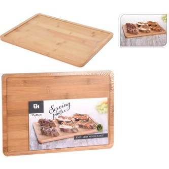 Servírovací tác bambus 35x25 cm
