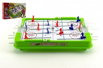Hokej stolní společenská hra plast v krabici 37x22cm
