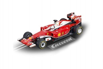 Auto k autodráze Carrera GO!!! formule Ferrari F1 S. Vettel 12cm na kartě