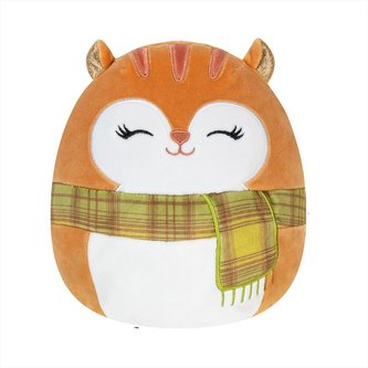 Squishmallows Podzim - Veverka se šálou Erin 20 cm