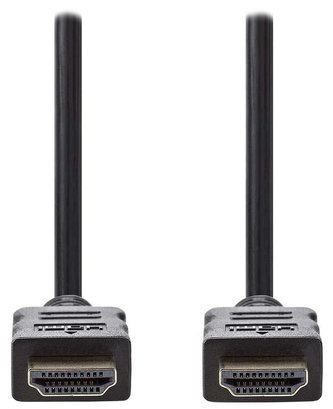 NEDIS High Speed HDMI kabel s ethernetem/ 4K/ zlacené konektory HDMI-HDMI/ černý/ 10 m