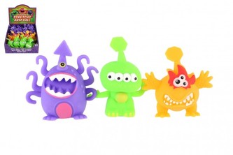 Mimozemšťan/Monstrum antistresový mačkací sliz 8-9cm 3 barvy