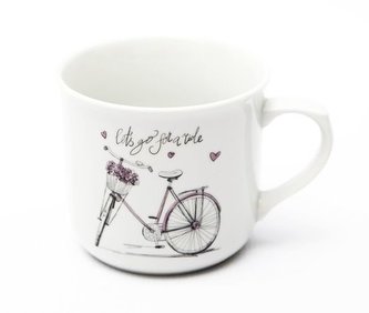 hrnek 650ml VAŘÁK-DÁMSKÉ KOLO, čes.porc.