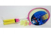 Badminton kov 2ks 55cm s míčky v síťce