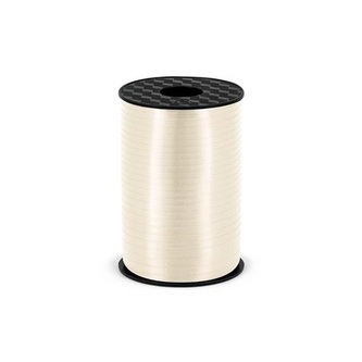 Vázací stuha krémová 225 m