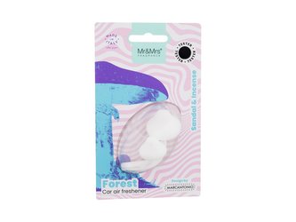 Mr&Mrs Fragrance Forest Vůně do auta Mushroom 1 ks White unisex